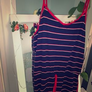 Striped romper❤️